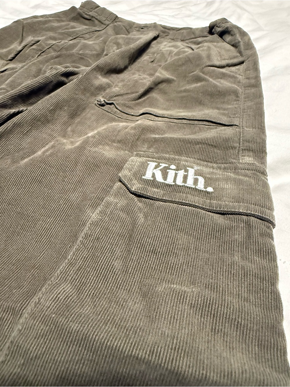 Kith Kids wide leg cords